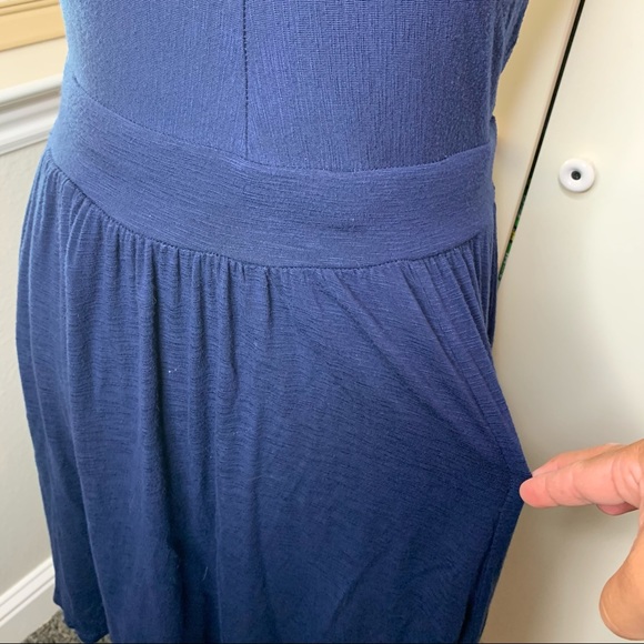 Dolan Anthropologie T-Shirt Twist Top Dress - Picture 7 of 12